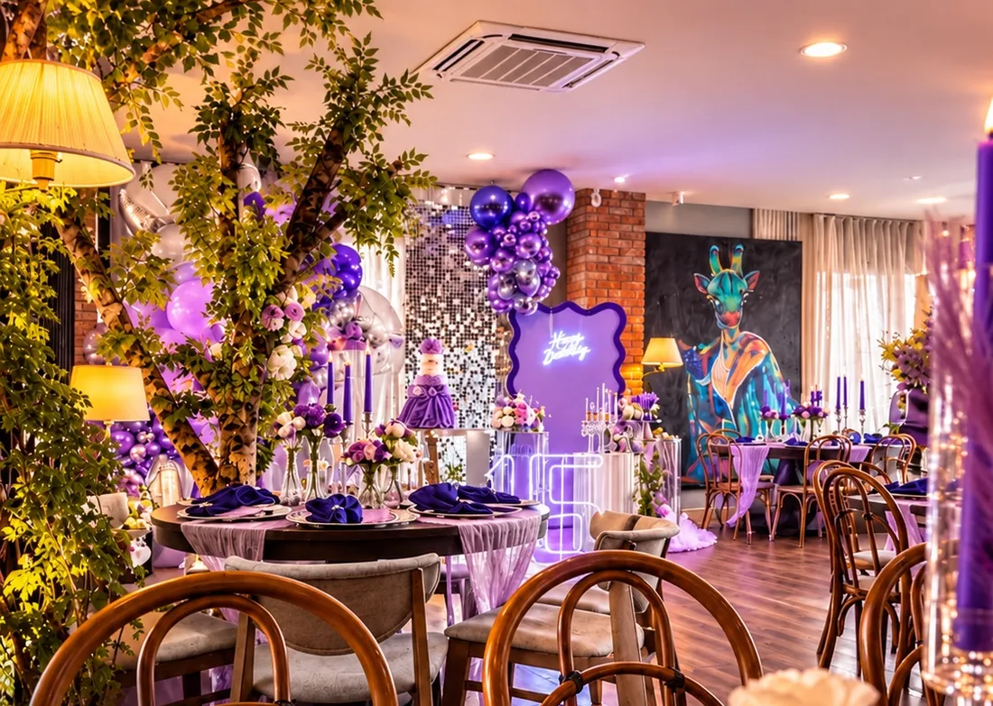 Salón Principal de Farah San Isidro montado para un evento