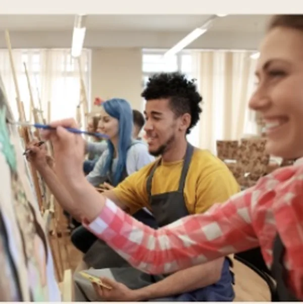 Taller de pintura en lienzo en Farah