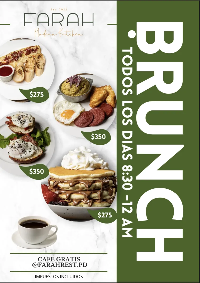 Brunch de Farah, todos los días